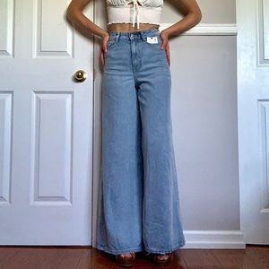 ZARA wide leg jeans